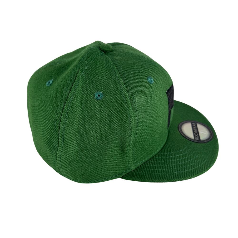 Rocawear Men’s Green Fitted Hat Size‎ 7 ½ NWT Hip-Hop Streetwear - Picture 5 of 8